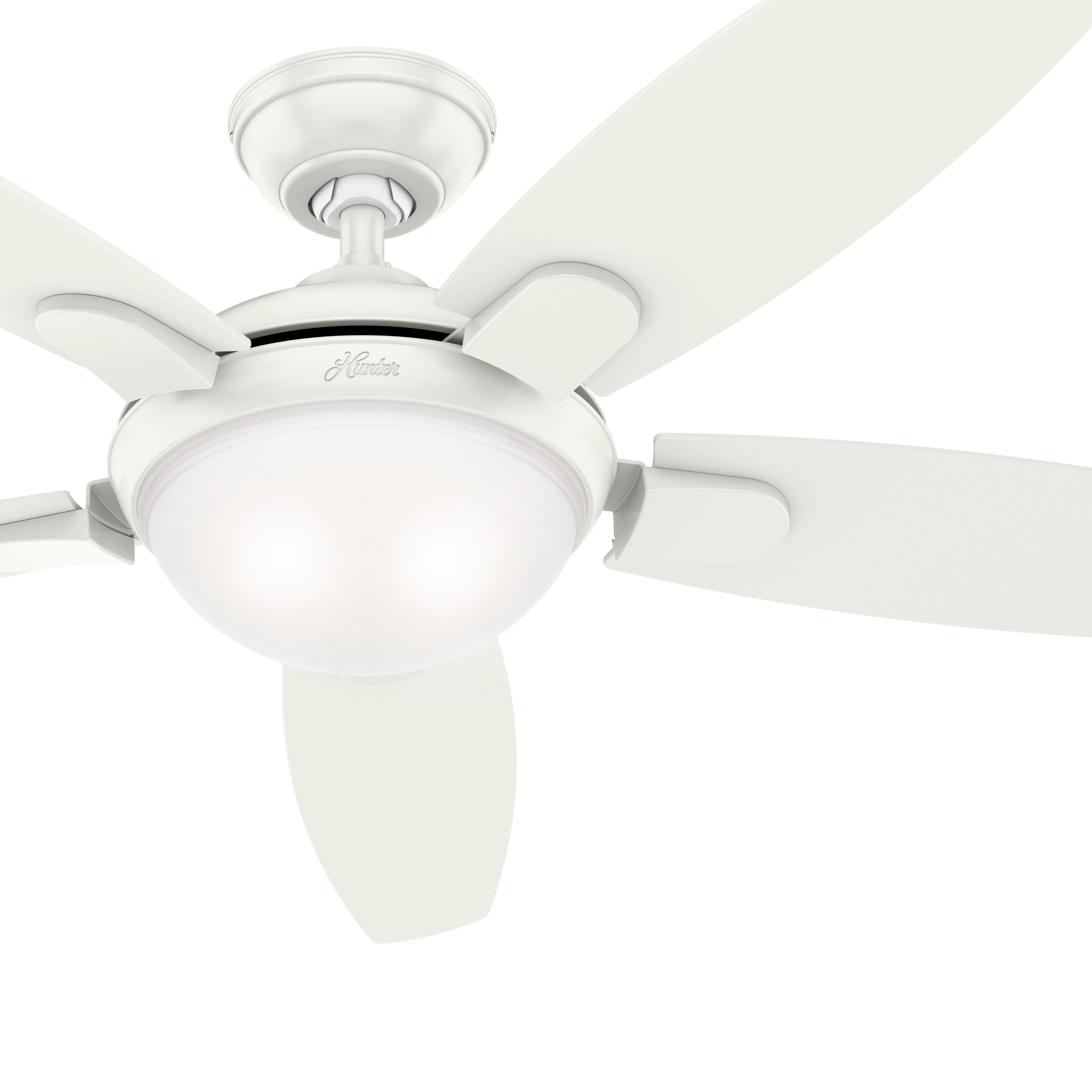 White Ceiling Fan With Led Lights